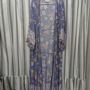 Floral Sheer Kimono